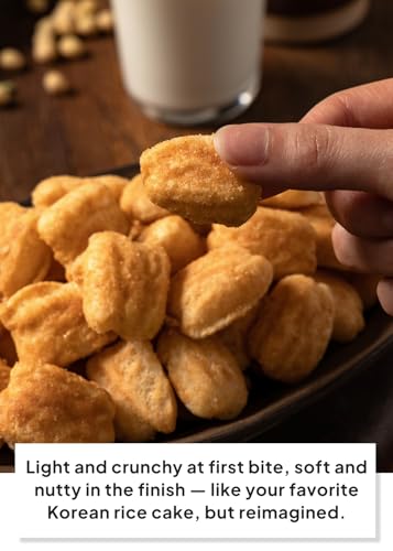 Korean Food Shinwhadang Injeolmi Rice Snack, Soybean Coating, 0.99 oz* 18Pk | Crispy Korean sweet rice snack coated with roasted soybean powder in 18 individual packs - image 5