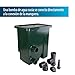 AquaForte CompactSieve, 49x32x55cm, Siebelement 40x24cm und Durchlass 300 Micron, Max. Leistung 15m³/Stunde, Pumpeneingang 3 Hähne 25/32/40mm Schlauchanschluss, Ab- und Überlaufschutz 75mm