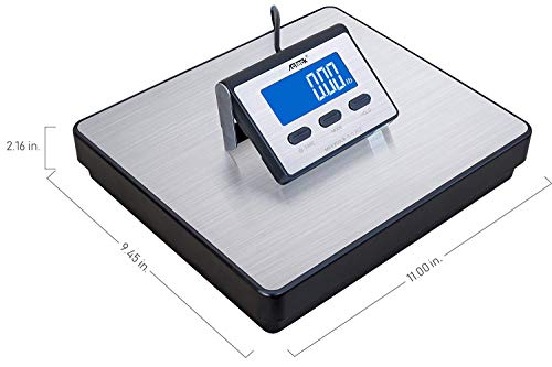 Báscula digital Acteck A-BC200 200 lb acero inoxidable miniatura 4