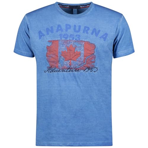 Maillot manches courtes bleu clair Anapurna pour vos sorties d'été