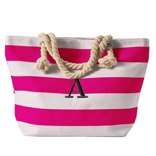 Personalizado Bolso Mujer Elegante Impermeable Bolsa Playa Moda Ligera con Capazo Playa Espacioso Regalo para Madres Novias Amigas en Vacaciones Piscina Viaje y Uso Diario (multicolor)