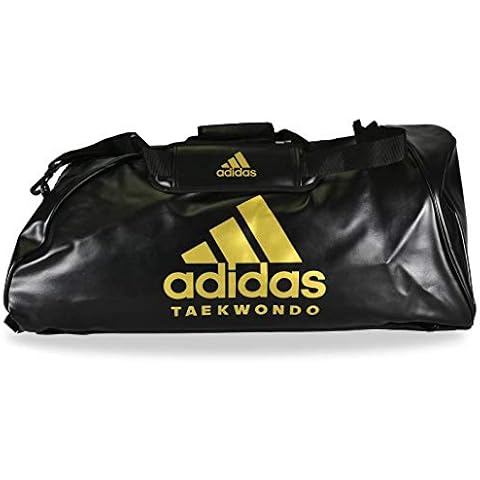 adidas 2in1 Bag Taekwondo Black/Gold Nylon ) Cover