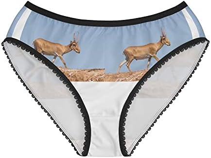 Saiga Tatarica Panties, Saiga Tatarica Underwear, Briefs, Cotton Briefs, Funny Underwear, Panties For Women