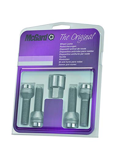 Tornillos antirrobo McGard 27232 de alta resistencia M12x1,25 con base cónica 1