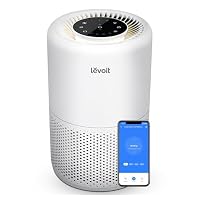 Levoit Luftreiniger für Schlafzimmer, 3-in-1 HEPAFilter, bis 31,5㎡ Mattweiß – Ansicht 4