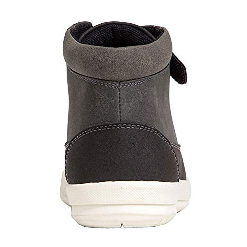 Deer Stags NLS-NBHT-BKGR-M-3-BLCK/GRY-3MDMSLTTLKD Boy'S Niles Memory Foam Dress Casual Comfort High Top Sneaker Boot thumb #5