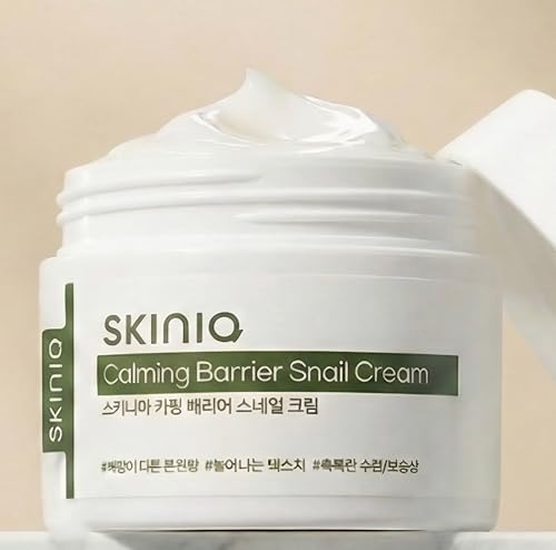 Skinia Calming Barrier Snail Cream 92%.This moisturizing formula helps nourish and rejuvenate your...