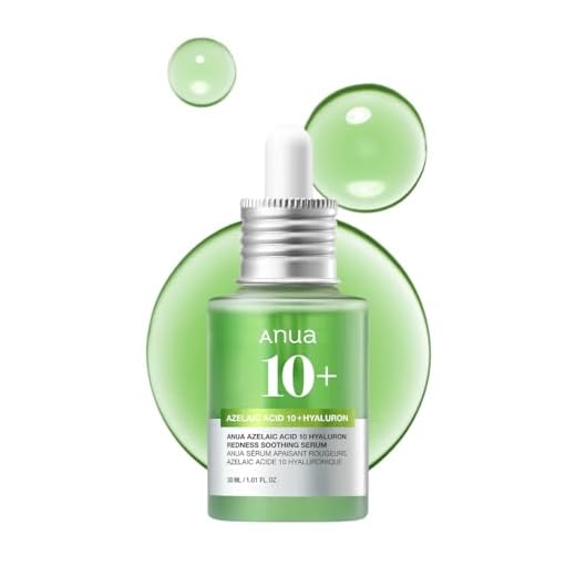ANUA SUERO CALMANTE PARA ENROJECER CON ÁCIDO AZELAICO 10 Y HIALURÓN (30 ml/ 1,01 fl oz)