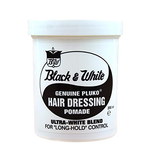 Black & White Hair Dressing pomade from Genuine pluko, 198 g