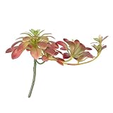 Homoyoyo 1pc Simulation Plant Succulent Succulants Flocked Garland Outdoor Decor Fake Bonsai Plants