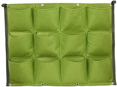 Fdit 12 Pocket Vertical Wall Garden Planter,Best Plant Growth Wal...