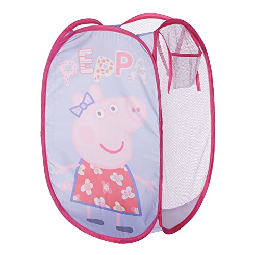 Peppa Pig Carré Pop Up Panier de Rangement Pink