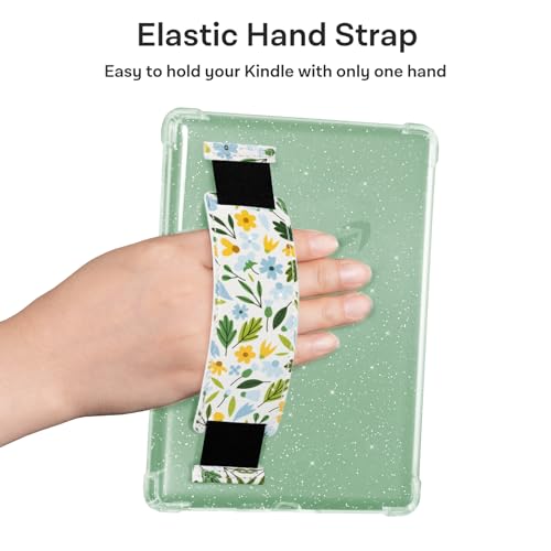 Image of CoBak Case for 6 inch E-Reader Cases (2024 & 2022, 11th Gen) - Ultra-Slim Soft TPU Transparent Cover,Cauliflower