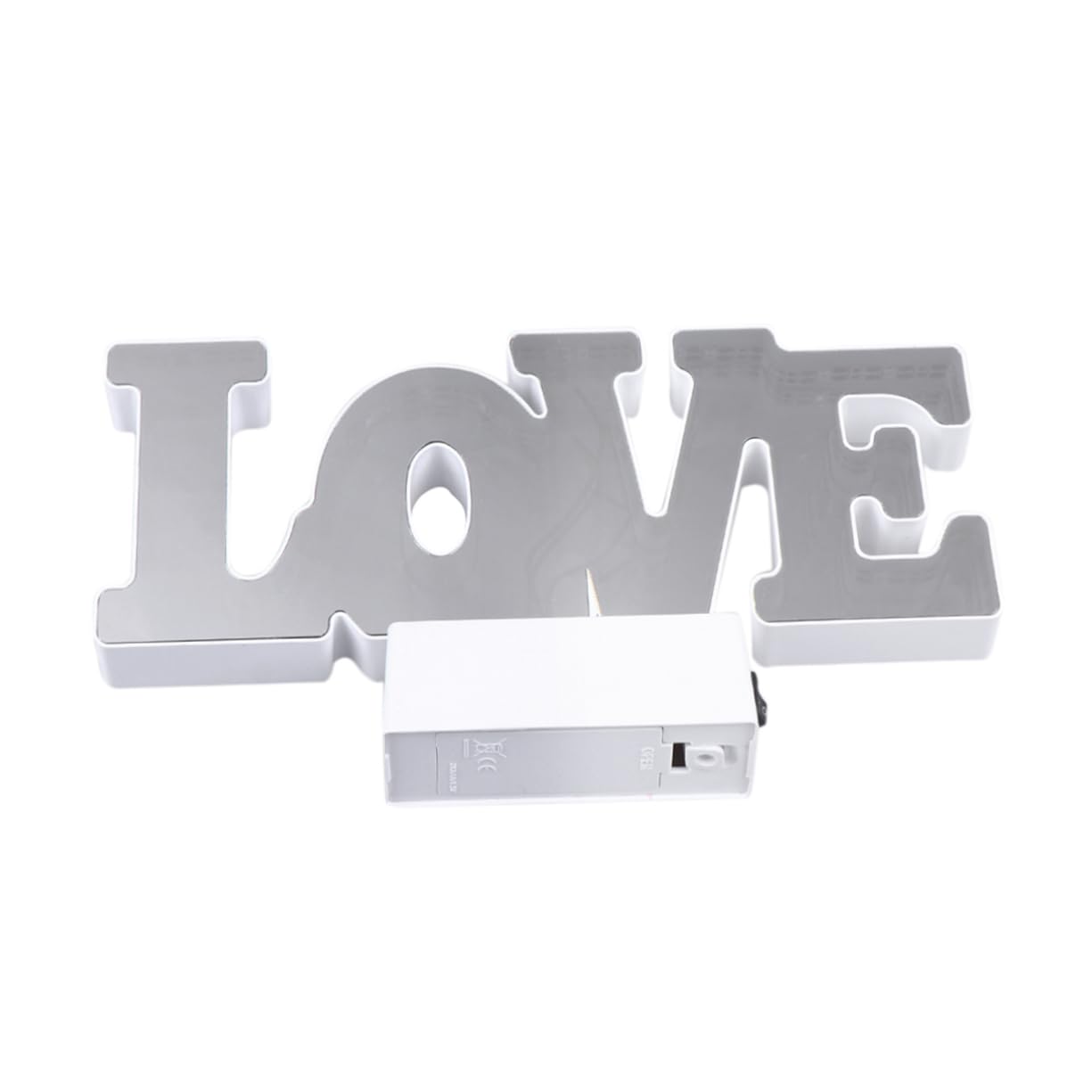 Outanaya LED Love Tunnel Lamp Creative Mirror Surface Desktop Light for Rooms Weddings Birthdays Special Occasions Stunning Illusion Decoration Batteries Not Included