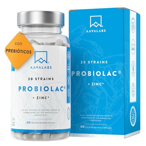 Probioticos y Prebioticos Intestinales [ 60 mil millones de UFC ]...