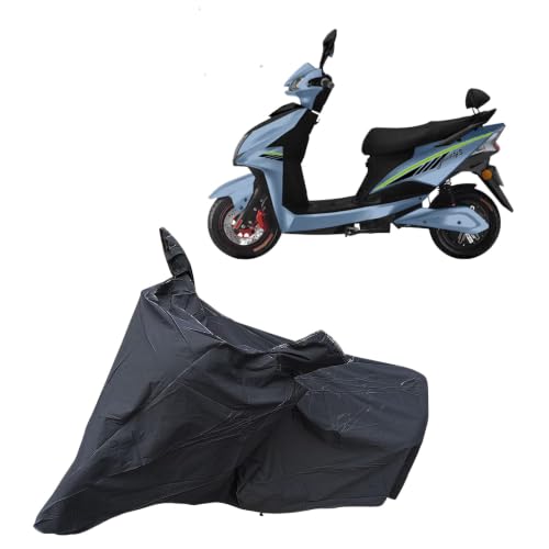 Image of AMO Electric Jaunty S Waterproof Bike Body Cover | Snow + Sun & Dust Protection Easy to Clean + Belt with Lock