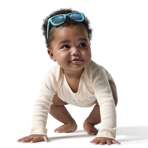 Image of Onesies Brand Unisex Baby 6-Pack Long Sleeve Bodysuits - Breathable Cotton One-Piece Outfits for Newborns & Infants