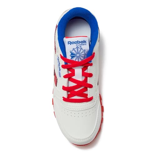 Reebok Classic Leather Step N Flash 2.0 LED Light Up Boys and Girls Sneakers, Lightweight Tennis or Athletic Shoes, Little Kids and Toddler Size 11-34