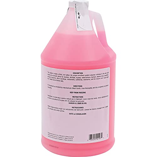Image of Genuine Joe Pink Lotion Hand Soap Refill, Rich Lather, 1 gallon, 4 Count