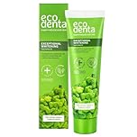 Ecodenta Exceptional Whitening Toothpaste - Teeth Cleaning Plaque Removal Tooth Paste with Bergamot for Smokers Coffee Wine Users 100ml