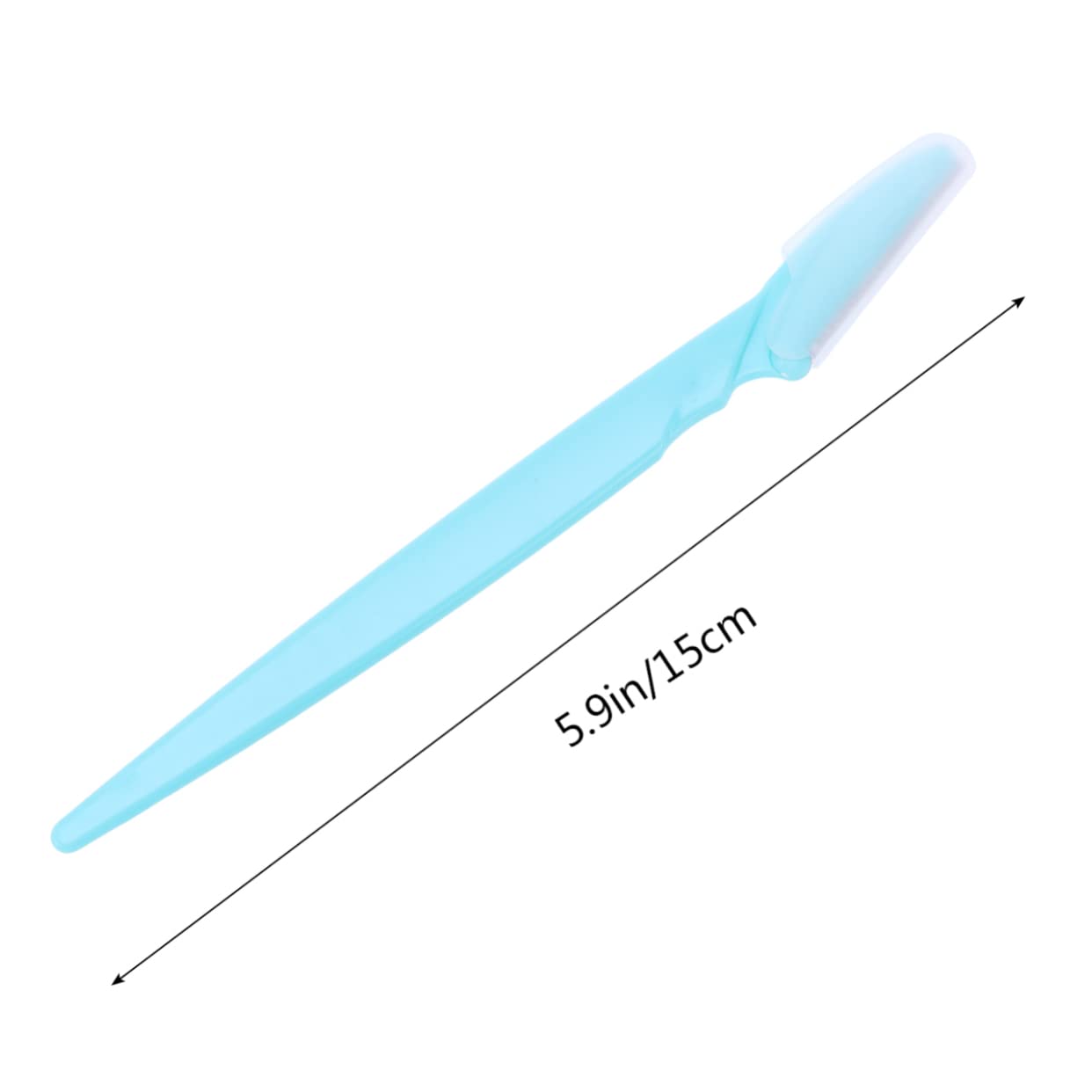 MUSISALY Stainless Steel Eyebrow Razors 30pcs Portable Facial Trimmers for Women Makeup Tool Travel Size