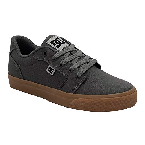Tênis DC Shoes Anvil TX LA Grey Black Grey