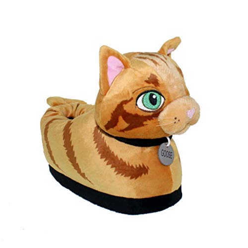 Goose Marvel Slippers (Medium/Large) - Officially Licensed Slippers for Kids & Adults - Superhero Character Slippers for Boys, Girls, Men, & Women - Happy Feet Mens & Womens Fluffy Slippers