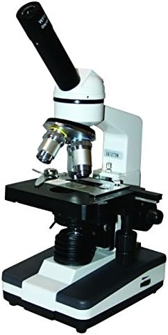 Student Pro Monocular Microscope with 4 Achromat objectives, Cream EDM-MM4A-DAL3