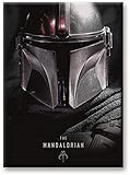 7,6 x 5,1 cm. The Mandalorian Black Magnet