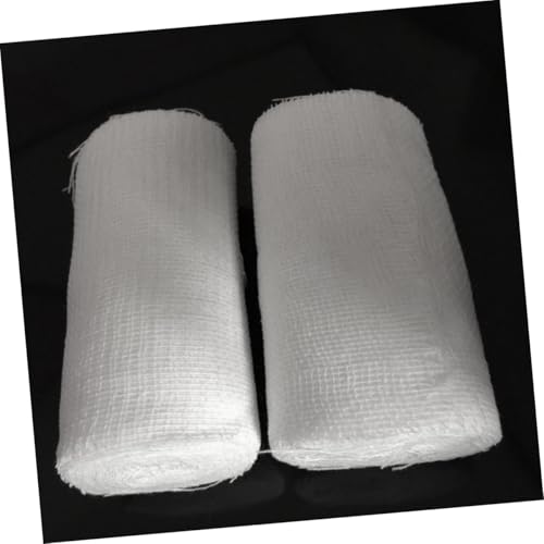 Rollo de gasa desechable 10 piezas 8cm x 600cm vendas de compresión conformes para primeros auxilios, entrenamiento y cuidado de heridas deportivas miniatura 6