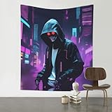 MROWYC Gemusterte Wanddekoration für den Innenbereich, kann als Tischdecke oder Picknickdecke verwendet werden