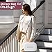 Oceenew Breast Pump Hands Free Wearable of Baby Mouth, Strong Suction, Touch Control, 3 Modes & 9 Levels, Portable Electric Breast Pump with 24mm Shield and Flanges of 17/19/21mm, 2 Pack