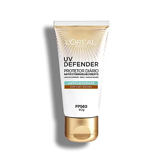 L'Oréal Paris UV Defender Antioleosidade FPS 60 Escura - Protetor Solar Facial 40g