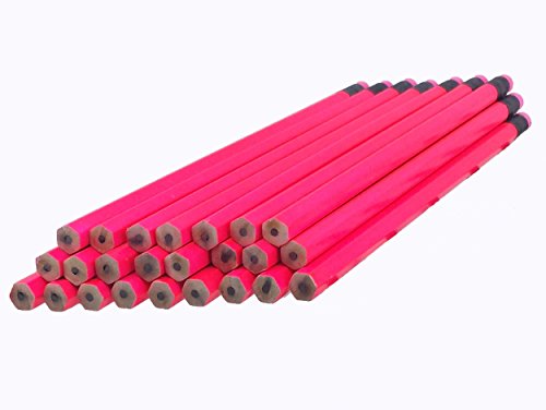 Lápices EZPENCILS Neon Rosa 72 unidades un afilado miniatura 1
