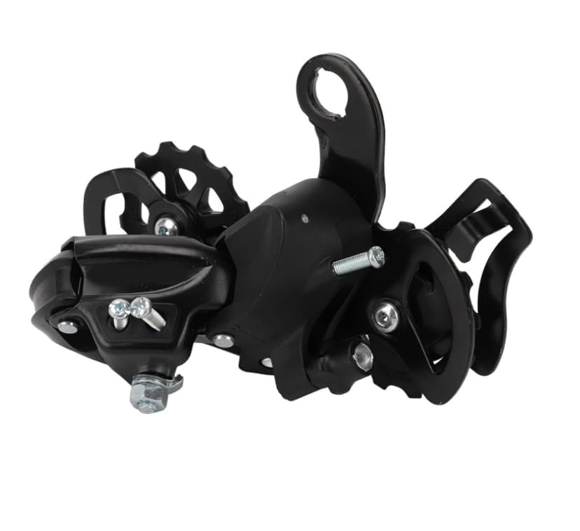Image of BONKERZ Rear Derailleur for Bicycle | 6 /7 /8 Speed Direct Mount Alloy Gear Shifter for MTB, Road Bike & City Cycle | Durable Rear Gear Changer Compatible with Multi Speed Bikes