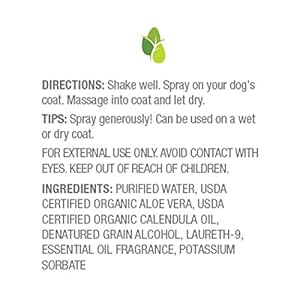 Pure and natural pet between bath freshener lavender 8 oz   cucciolini doodles