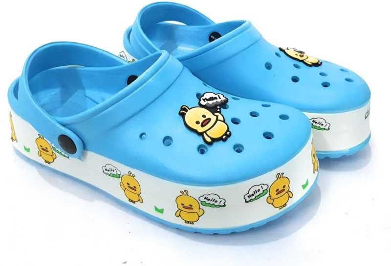 Fancy & Supercool Clogs for Women (Blue, Numeric_5)