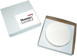 Thomas CFP4-090 Cellulose Qualitative Filter Paper, 20-26 Micron, Fast Flow, Grade, CFP4, 9cm Diameter (Pack of 100)