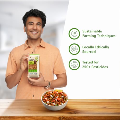 Image of Organic Tattva Kala Chana (Black Chickpeas) 2 KG | 100% Vegan, Gluten Free, Organic and Unpolished | Nutrient Superfood- High in Protein, Dietary Fiber, Amino Acids | Ideal food for everyone