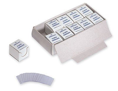Bel-Art H446900000 Plastic Cover Slips, Flexible Vinyl, 1000/pk