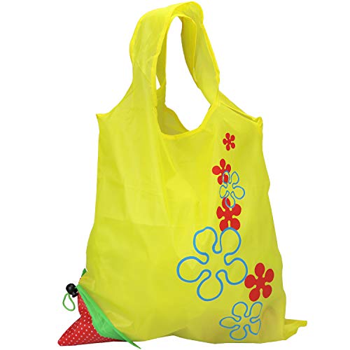 Com-four® 3X Borsa Spesa Pieghevole in Vari Colori...