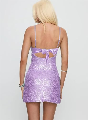 Sparkly Sequin Homecoming Dresses 2025 Short Spaghetti Straps Bodycon Corset Cocktail Party Gowns3