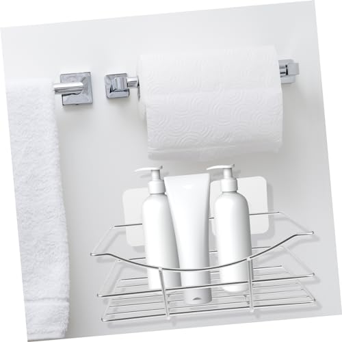 Support de brosse étagère adhésive rangement mural Alipis