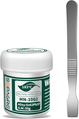 SoPagre Sn63/Pb37 SMD Welding Paste183C Melting Point Tin Lead No Clean Solder Paste For Phone Component Repair
