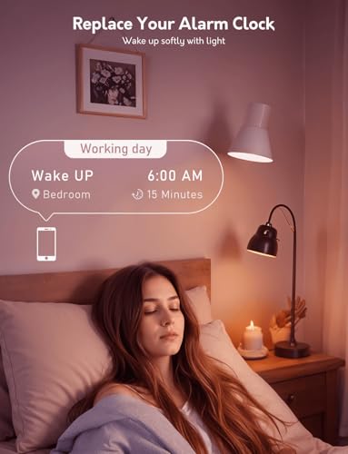 Enshine GU10 Smart Bulb, Tunable White and RGB Colour WiFi Light Bulbs, Compatible with Alexa and Google Home, Music Sync, Remote Control, High Brightness, 5W(50W), No Hub Required, 4 Pack - Image 6