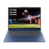 Lenovo IdeaPad Slim 3 | 14 inch Full HD Laptop | Intel Core i5-12450H | 16GB RAM | 512GB SSD | Windows 11 Home | Abyss Blue