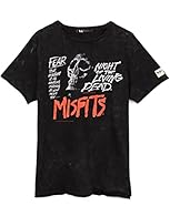 VU THE MISFITS BAND T-SHIRT FOR ADULTS - If you love partying to the Night Of The Living Dead with band members Glenn Danzig, Michale Graves, Jerry Only, Market Ramone and more then this ladies and mens band top is perfect for you! UNISEX PUNK ROCK B...