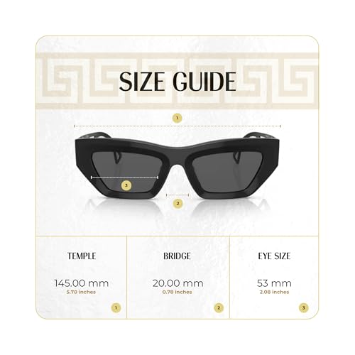 Versace VE4432U Cateye Sunglasses for Women +BUNDLE with ACCESSORY EYEWEAR KIT4