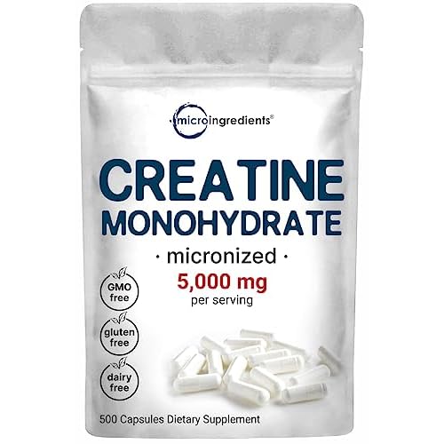 Creatine Monohydrate 5,000mg Capsules – Bayland Health
