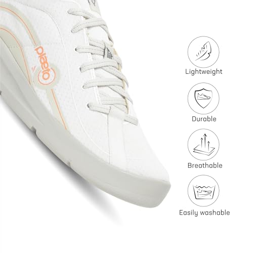 Image of Plaeto Men's Go Multiplay Sports Shoes | Lightweight Shoes with Breathable Mesh | Revolutionary Tilt Lacing | Non-Marking Shoes for Men Workout | Casual Shoes for Men